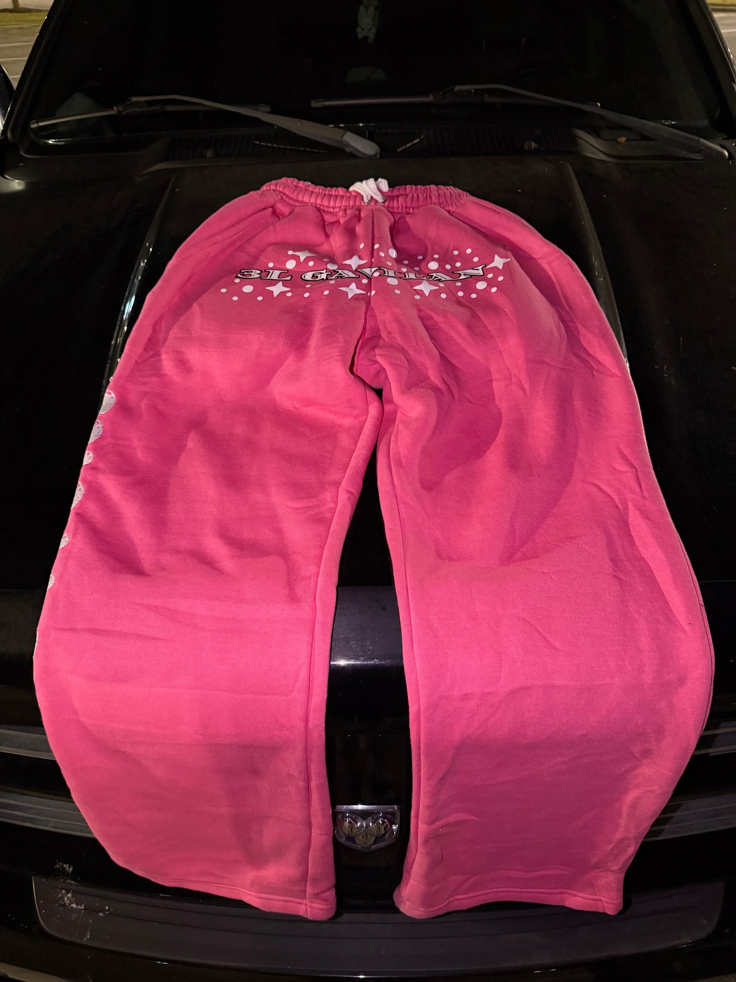 Pink sweatsuit